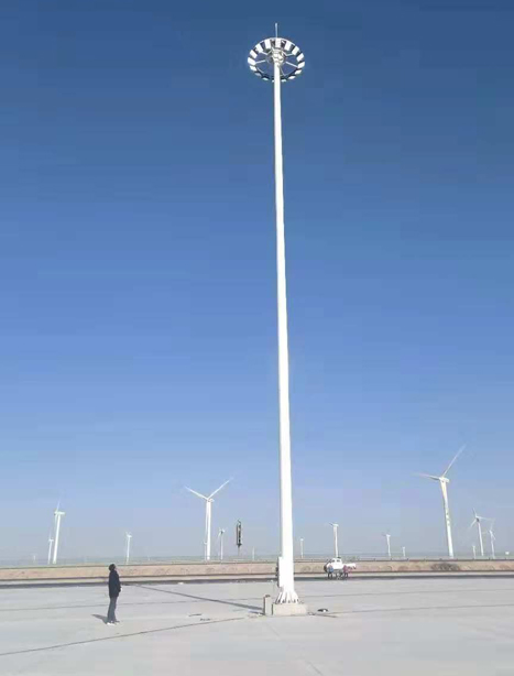 瓜州高速路服务区隆子高杆灯项目